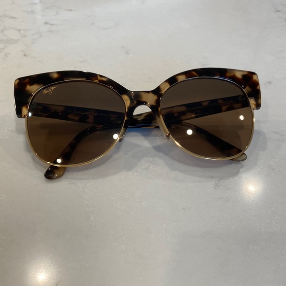 NEW Maui Jim Mariposa tortoise shell polarized sunglasses. - Picture 3 of 7